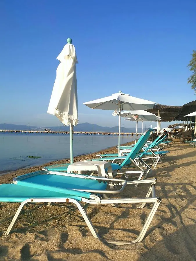 Pure Bliss: Luxury Beachfront Apartment with Panoramic Views Agia Triada  Greece