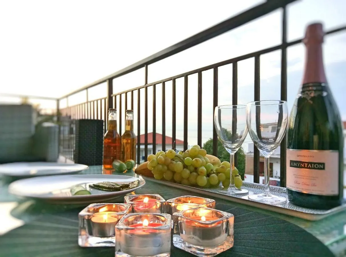 Pure Bliss: Luxury Beachfront Apartment with Panoramic Views Agia Triada   Agia Triada (Thessaloniki)